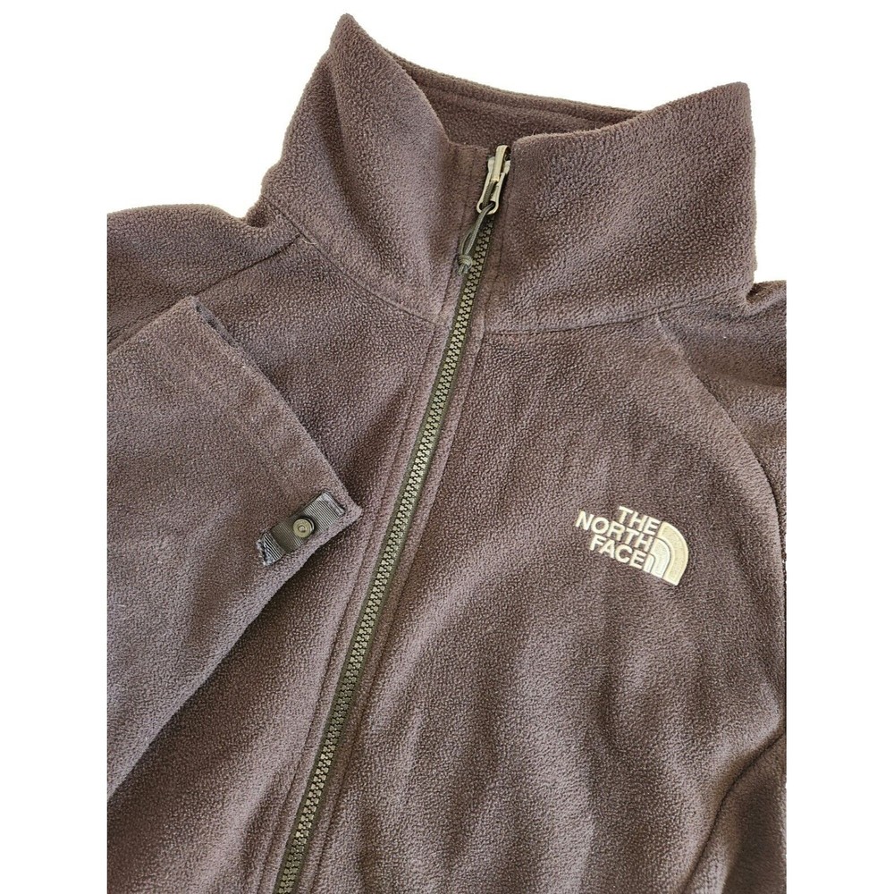 The North‎ Face Jacket Men's S Black Full Zip Fleece Zip Pockets Outdoors Hiking